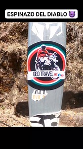 Puse mi sticker en El espinazo del diablo 🏍️🔥 #esperanzadeldiablo #sinaloa #durango #carretera Vamos a Rodar | GeoTravel Mx
