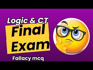 ሰቃይ ተማሪዎች እነዚህን fallacy ጥያቄዎች ይመልሳሉ | Freshman Logic final exam | Jimma universirty 2016 | AMU |JKU