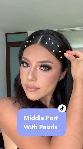 Hi dolls here’s a fun way to do your hair for especial occasions. #hairstyle #hairtutorial #bridalhairstyle #trendinghairstyle #pearlhairstyles #hair