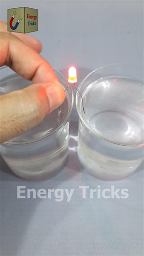 LED Glows in Water 😳💧⚡