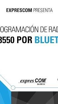 MOTOTRBO - PROGRAMACIÓN DGP8550 POR BLUETOOTH®