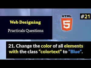Change the color of all elements with the class “colortext” to “Blue”...