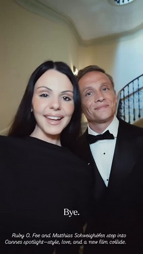 Culture Canvas | Ruby O. Fee & Matthias Schweighöfer Bring German Elegance to Cannes @voguegermany gave us an exclusive look behind the scenes as real-life... | Instagram