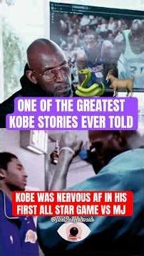KG AMAZING KOBE STORY OF HIM BEING NERVOUS IN THEIR 1ST ALL STAR GAME VS MJ #kobebryant #kg #kobe