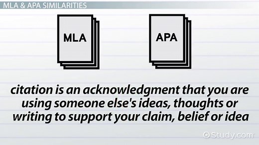 APA vs. MLA Formats | Differences, Citation & Uses