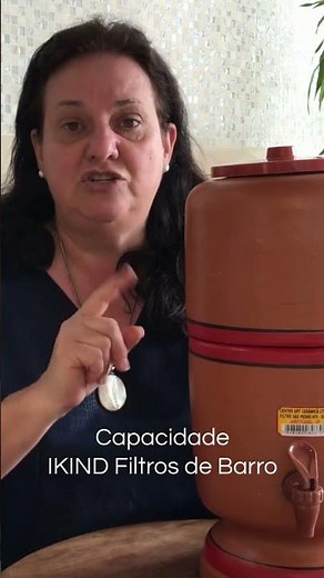 Quais tamanhos de filtros de barro existem?
