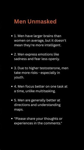 Male Psychology: Hidden Truths About How Men Think and Behave