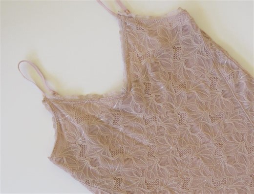Vintage Italian Garcia Jeans Lace Pale Pastel Pink Camisole Top - Etsy