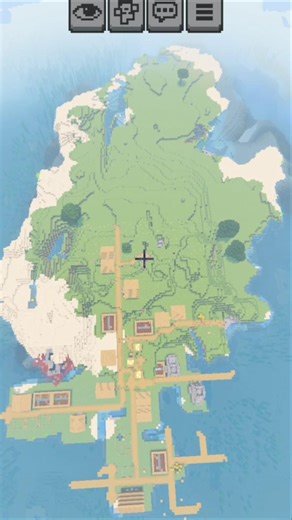 SEED SURVIVAL ISLAND SPEEDRUN MCPE 1.21 #minecraft #seedminecraft #seedmcpe #shadersrealiatic #mcpe