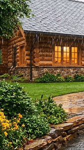 38K views · 2.4K reactions | Relaxing Rain & River Sounds! ️ . . . . . . . . #cabin #cabinlife #nature #cabininthewoods #tinyhouse #cabinlove #travel | Comfort in Every Corner | Facebook