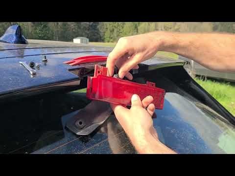Third Brake Light Removal Nissan Leaf Second Generation 2018-2025