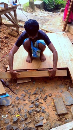 Exclusive tutorial bed joint process easy step 🚪 tips wood setting #diy #wood #setting