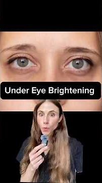 Fastest Way to Brighten Dark Under Eyes #dermatologistadvice