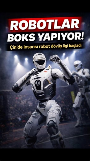Robotlar Artık Boks Yapıyor! Çin’de Tarihi Organizasyon #coding #python #robot#yapayzeka#AI