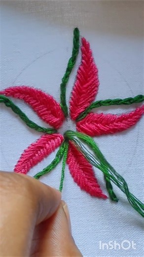 #shorts#short feed#viral#trending#beautiful flower hand embroidery design