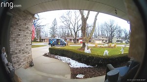 4.3M views · 292K reactions | WATCH: Delivery driver straightens and salutes American Flag in Saginaw  Read more: https://wwmt.com/news/state/video-delivery-driver-straightens-and-salutes-american-flag-in-saginaw Video courtesy: Tom and Jenni Dexter | News Channel 3 WWMT TV | Facebook