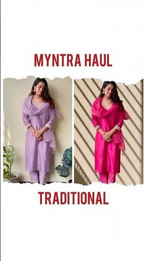 Myntra Suit Haul 2025 | Latest Traditional Suits for Women | Ethnic Try-On Review