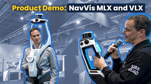 Product Demo: NavVis MLX and NavVis VLX live at Intergeo 2025 | NavVis