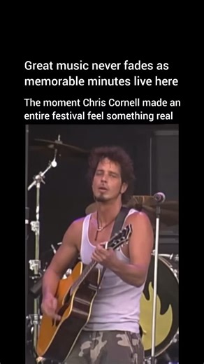 Memorable Minutes on Instagram: "AUDIOSLAVE • “I Am the Highway” • Pinkpop 2003 Chris Cornell didn’t just sing this — he lived it. At Pinkpop 2003, Audioslave delivered one of their most emotional performances ever, turning a massive festival crowd into a sea of quiet awe. No pyrotechnics. No theatrics. Just Cornell’s voice cutting through the air like a confession, backed by one of the tightest bands of the era. #Audioslave #ChrisCornell #IAmTheHighway #Pinkpop2003 #RockLegends #90sAnd2000sRock
