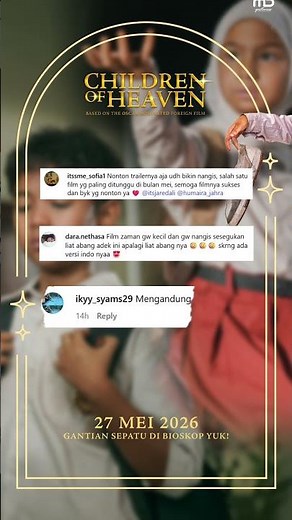 Some comments from Ali & Zahra's new friends after watching the Children of Heaven Official Trailer