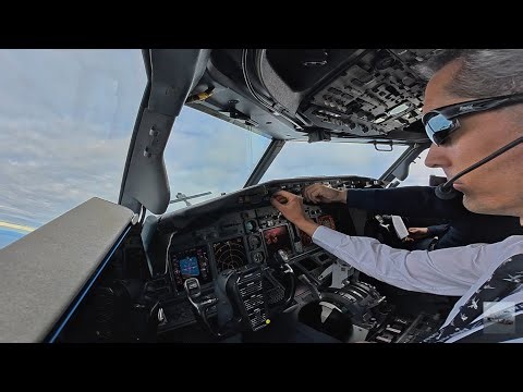 PILOT EYE VIEW - Boeing 737 Takeoff & Engine Start-up Secrets | Cockpit View | Bucharest to Prague
