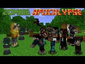 ADDON ZOMBIE APOCALYPSE DI MCPE !!