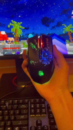 Testing the Bloody A60 Mouse on Minemen Sumo | PvP Gaming Combo