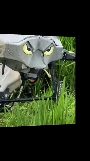 DJi T50. Look at my determined eyes, if anyone disobeys, I will knock you down.#T50#agriculture #drones #Agras