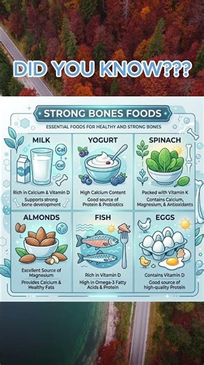 Which Foods Build Bone Strength? (Nutritionists Reveal) #fyp #health