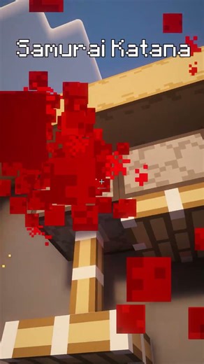 Minecraft Samurai katana #minecraft #minecraftbuilds #minecraftbuilding