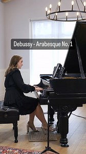 Debussy - Arabesque No.1 This is from my new album, Classical Piano Favorites, Vol. 2.🥳 It has some of my favorite pieces on it by Bach, Mozart, Schumann, Debussy, Satie, and more. You can listen to it on Spotify now (link in bio) or wherever you get your music, and watch the full video on our YouTube channel. Thanks for watching! ❤️ | Brooklyn Duo