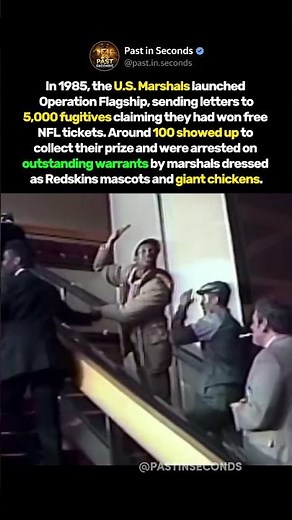 The most ridiculous US Marshal operation in history #history #police #shorts