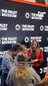 31K views · 8.5K reactions | It was a star-studded affair at PaleyLive's "Stranger Things" The Final Celebration carpet in New York City  | Page Six | Facebook