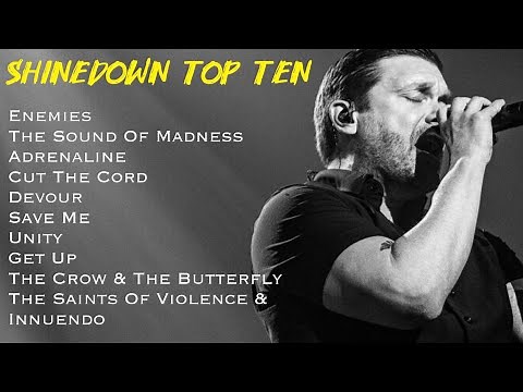 TOP 10 SHINEDOWN SONGS | BEST OF SHINEDOWN PLAYLIST 2024