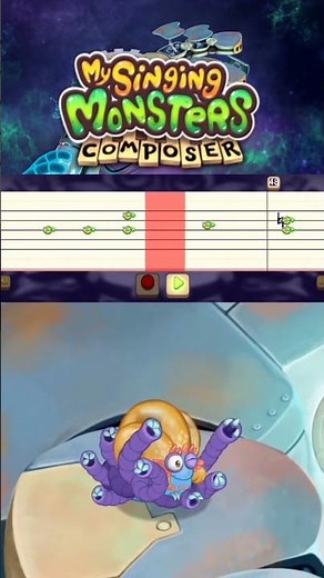 Mech islet Bogle Composer Tutorial #msmcomposer #mysingingmonsters #shorts
