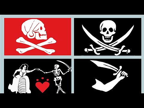 Pirate Flags : Flags Attributed to Famous Pirates