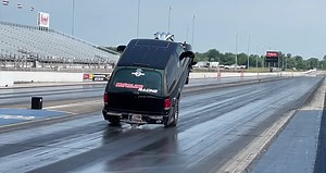 Game Over for LS-Swapped Supercharged Chevy Blazer After Insane Wheelie on Drag Strip