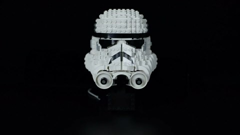 GEAMENT LED Light Kit Compatible with Lego Stormtrooper Helmet - Lighting Set for 75276 Building Model (Model Set Not Included)