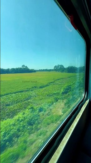4K Scenic Train Journey | Viral Window Seat View | Relaxing Travel Vibes 2025 #indianrailways
