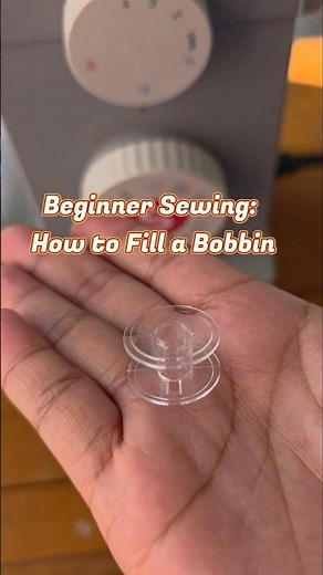 How to Fill a Bobbin on a Singer Heavy Duty Sewing Machine 🧵 Easy beginner sewing tutorial! #sewing