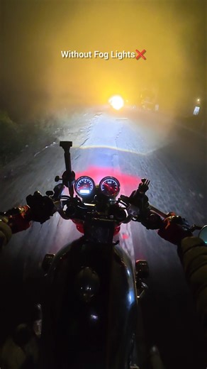 Fog Light's Real World Uses🔥 My Fog Lights In Action💀 LIU HJG M1 LED 120W Fog Light🔥 #gt650 #hjg