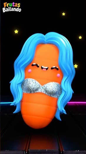 Carrot C Bailando Coqueta Cumbia - Frutas Bailando #frutasbailando #Cumbia