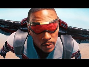 Falcon vs Batroc's Soldiers - Plane Scene - The Falcon and the Winter Soldier (TV Series 2021)