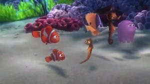 'Well hello! Who is this? I'm Nemo. Well, Nemo, all new explorers must answer a science...' - Finding Nemo