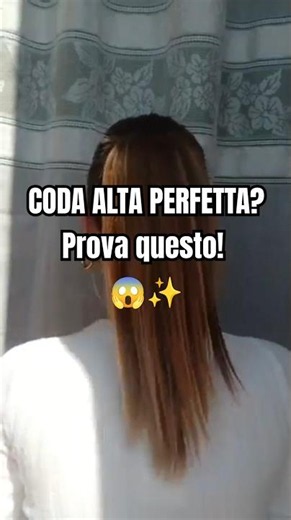 Easy Voluminous High Ponytail Hack 👱‍♀️ #short #easy #hairstyle