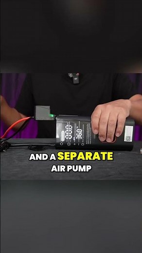 Jump starter with air compressor! All the functions