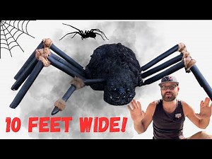 Full Tutorial: Building a Giant Halloween Spider (Step-by-Step Guide)