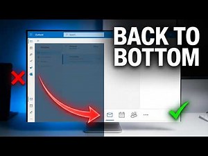 How To Move The Navigation Bar In Outlook 365 (Quick and Easy)
