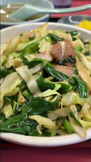大分県のソウルフード「ニラ豚」が最高すぎた #王府 #lunch #ランチ #グルメ #九州 #japanesefood