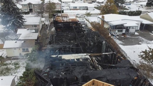 Penticton development destroyed by early morning fire